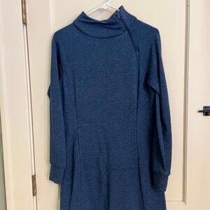 Title Nine Blue Guthrie Dress, size S